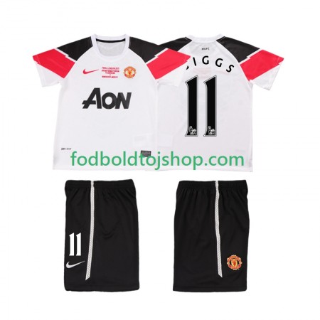 Manchester United GIGGS 11 Champions League 2011 2012 Retro Børn 3 trøje S/S